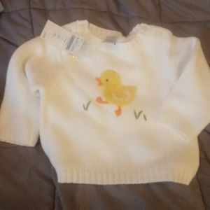 6-12 Mo Duck Sweater